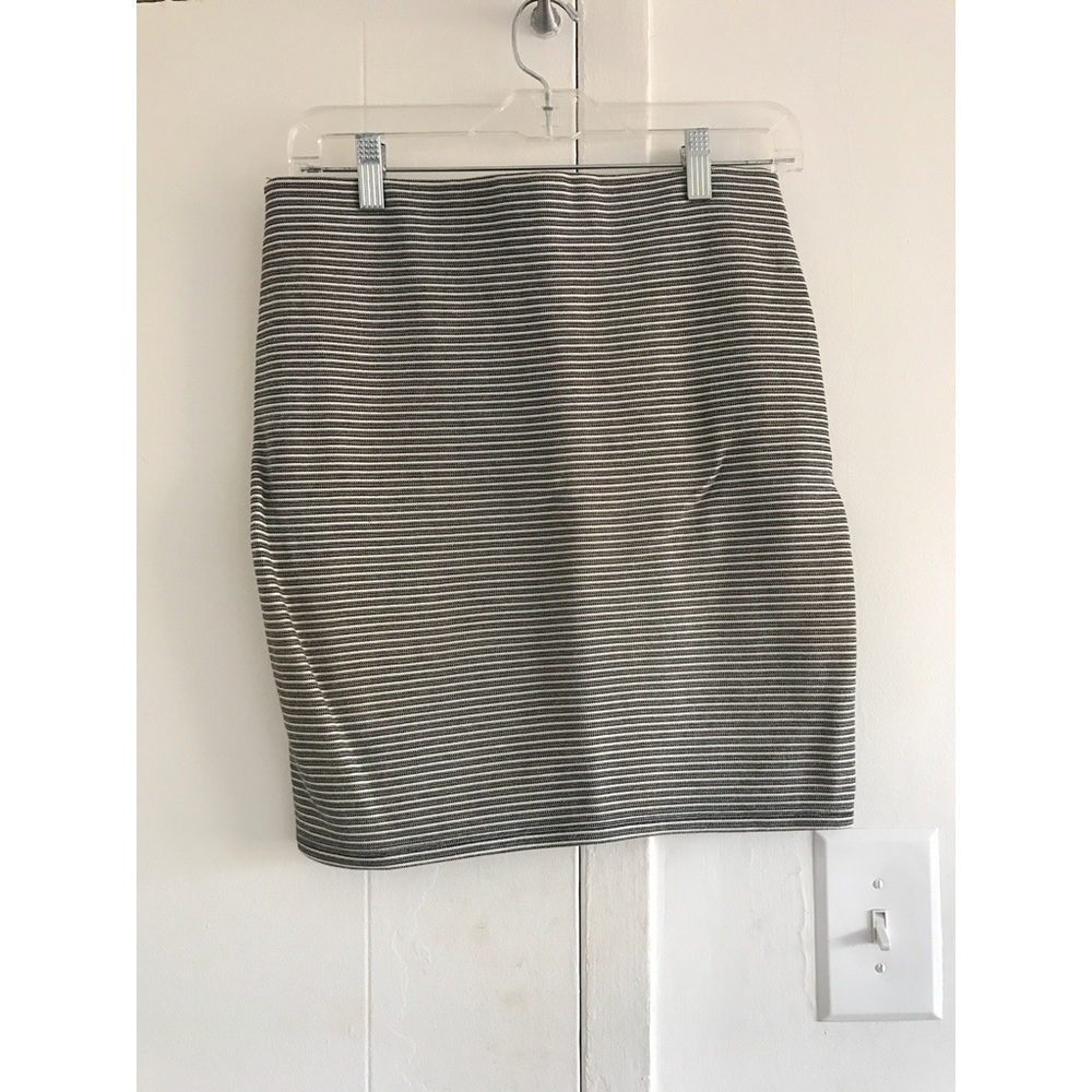 Striped Mini Skirt